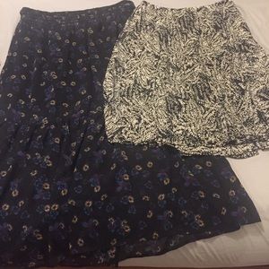 Two Brand New Target Skirts